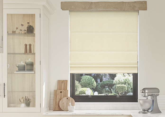 Memphis, Cream - Twist&Fit Roman Blind - Image 3